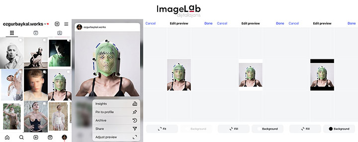 2025 Yeni Instagram Dikey Profil Ekranı Küçük Resim Düzenleycisi